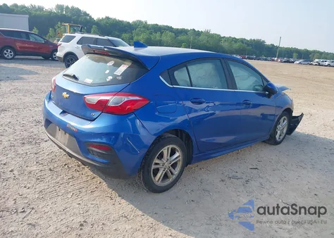 2018 Chevrolet Cruze Lt Auto z USA, uszkodzony, nr VIN 3G1BE6SM9JS597231
